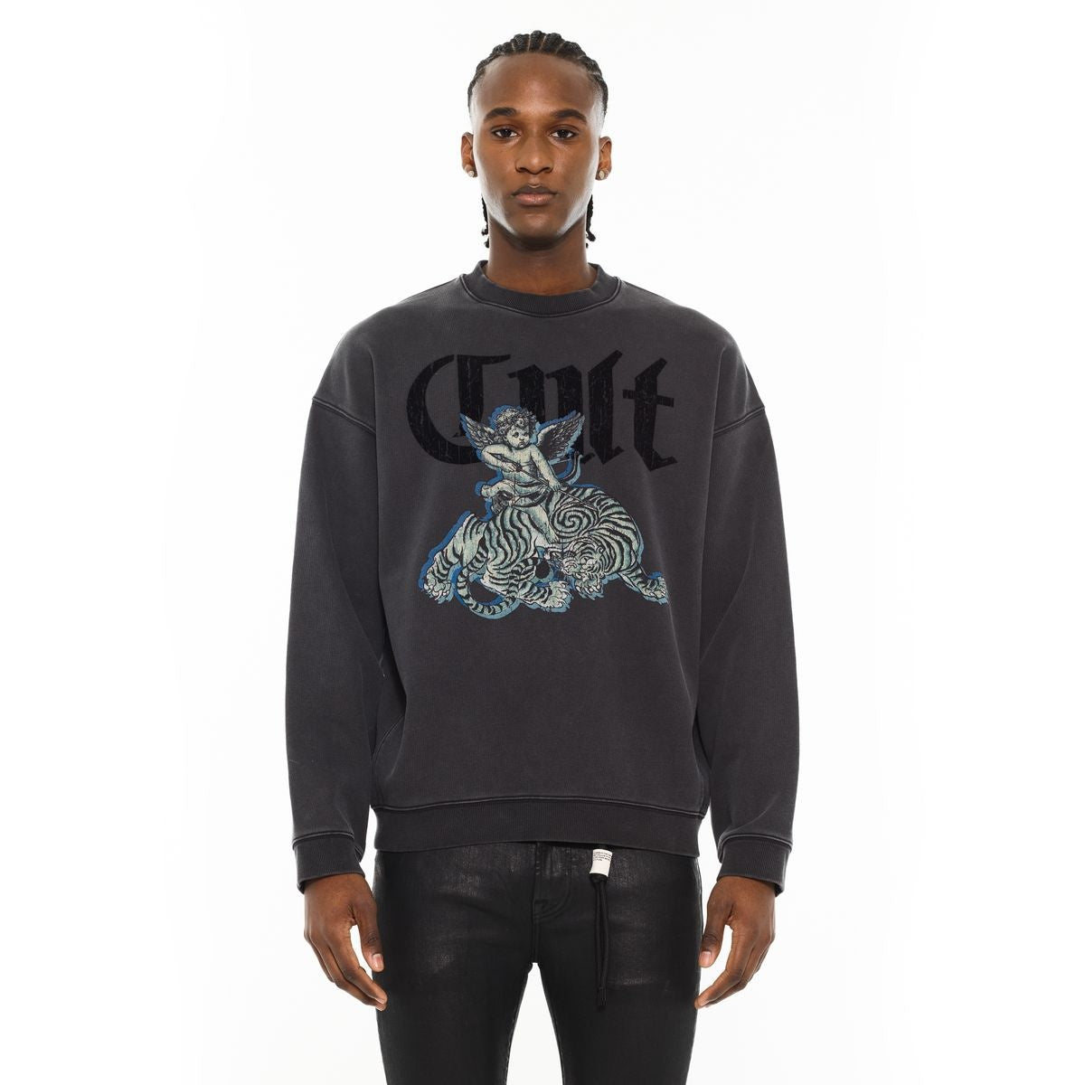 Cult of Individuality Crew Novelty Sweatshirt