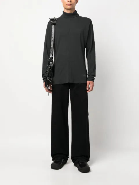MM6 Maison Margiela roll-neck ribbed-knit jumper