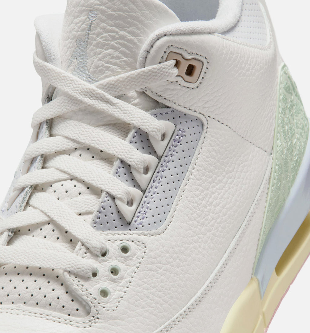 Air Jordan 3 Retro Sail and Jade Aura Men's – Sail/Jade Aura/Aura/Iced Carmine