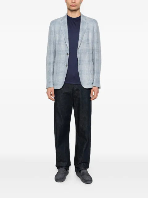 Zegna checked blazer