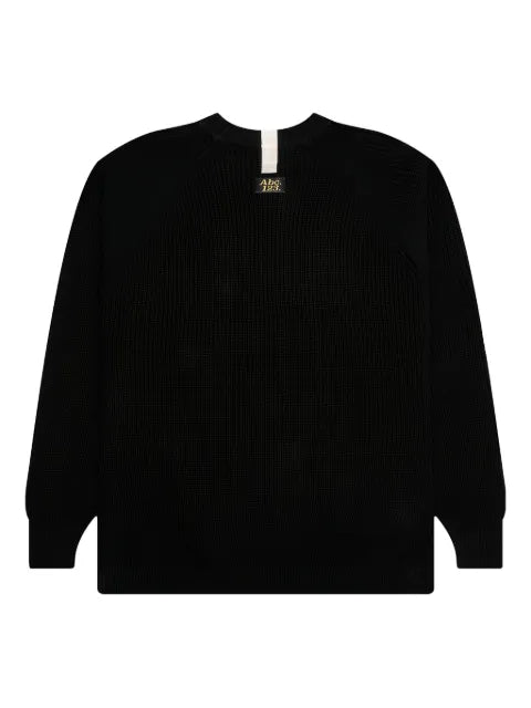 Advisory Board Crystals ribbed crewneck sweater