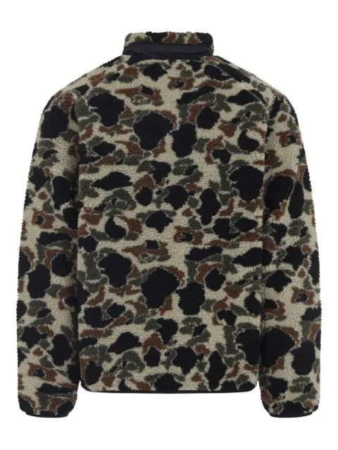 Carhartt WIP Prentis Liner  camouflage-pattern fleece jacket