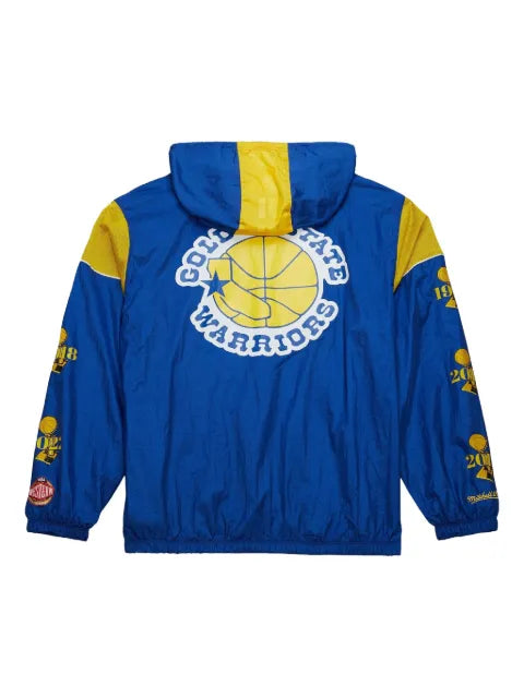 Mitchell & Ness Golden State Warriors Royal Team OG 3.0 half-zip fastening