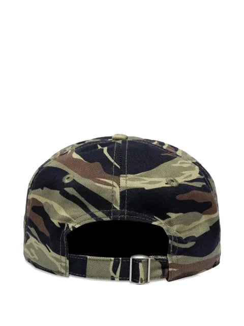 denim Tears baseball cap with floralem Logo