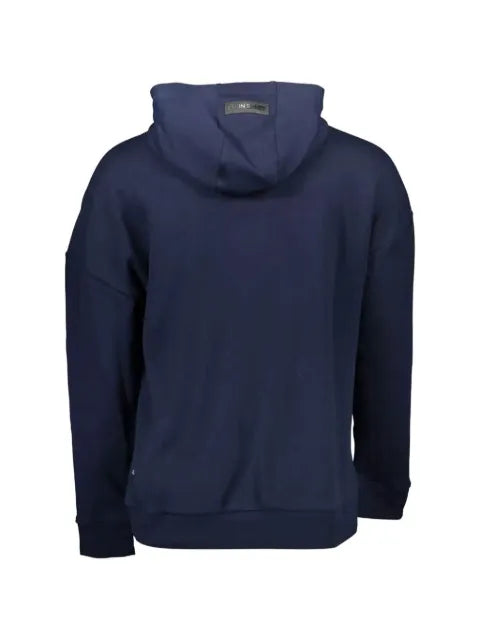 Plein Sport tiger-print logo-patch hoodie