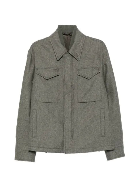 Eleventy flap-pocket jacket