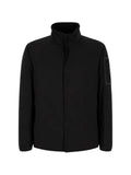 HUGO logo-patch high-neck jacket