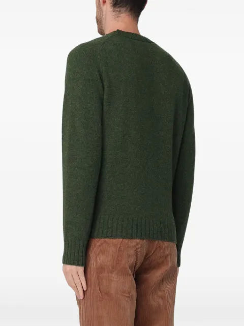 Sebago raglan-sleeve ribbed-trim sweater