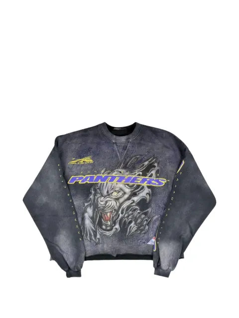 HELLSTAR Panther graphic-print sweatshirt
