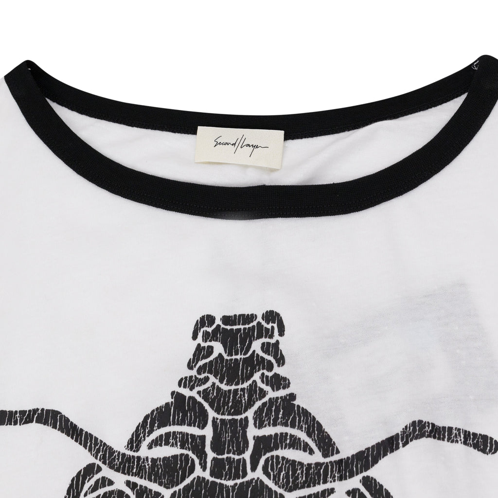 White Shrine Bball LS T-Shirt
