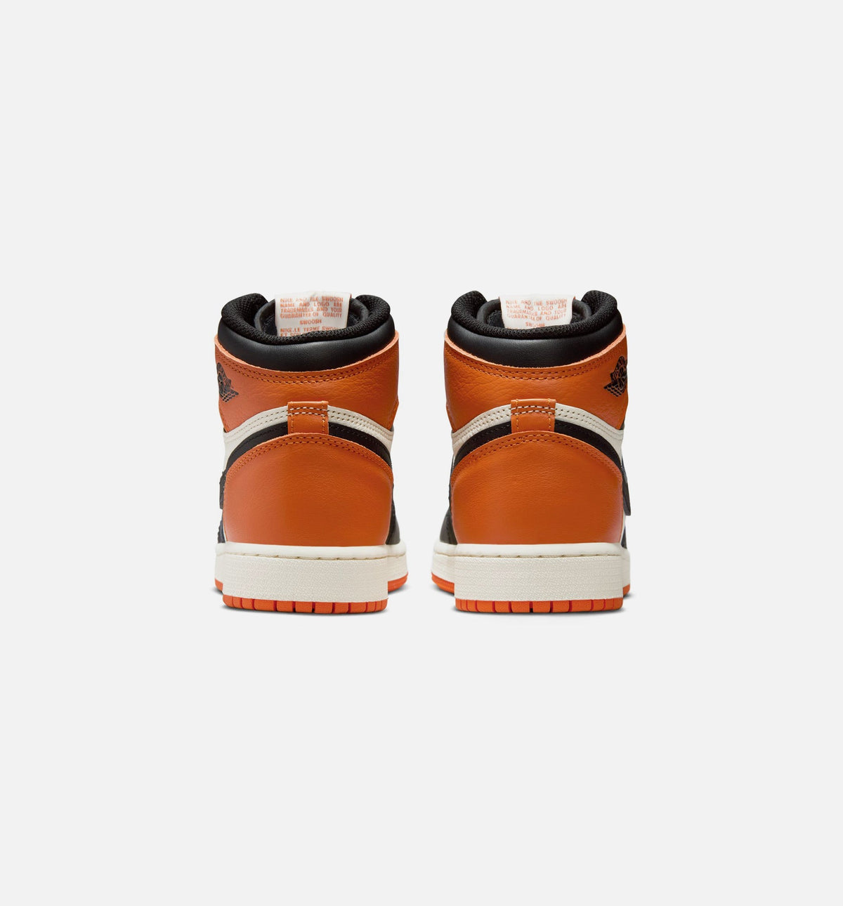 Air Jordan 1 Retro High OG Shattered Backboard Youth Sneakers - Black/Sail/Starfish