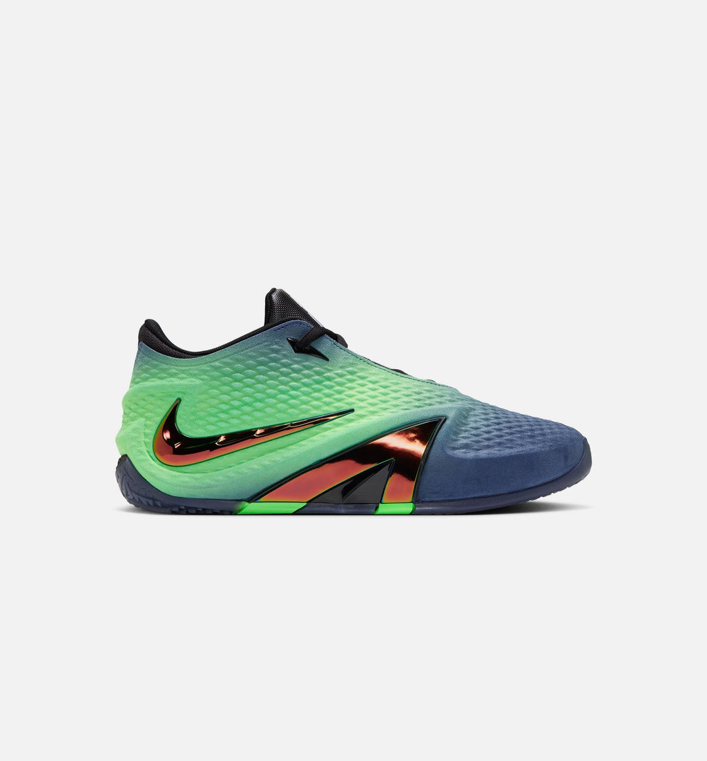 Nike Ja 4 Nightmare – Men's Lifestyle Shoe | Obsidian/Black/Voltage Green/Metallic Silver