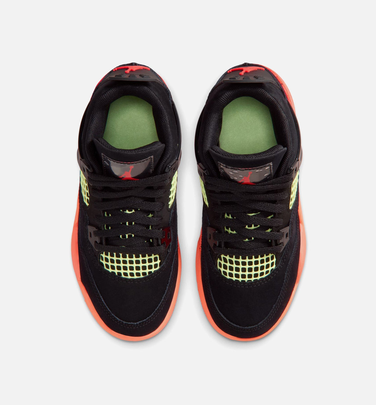 Air Jordan 4 Retro Black Infrared 23 Preschool Lifestyle Shoe