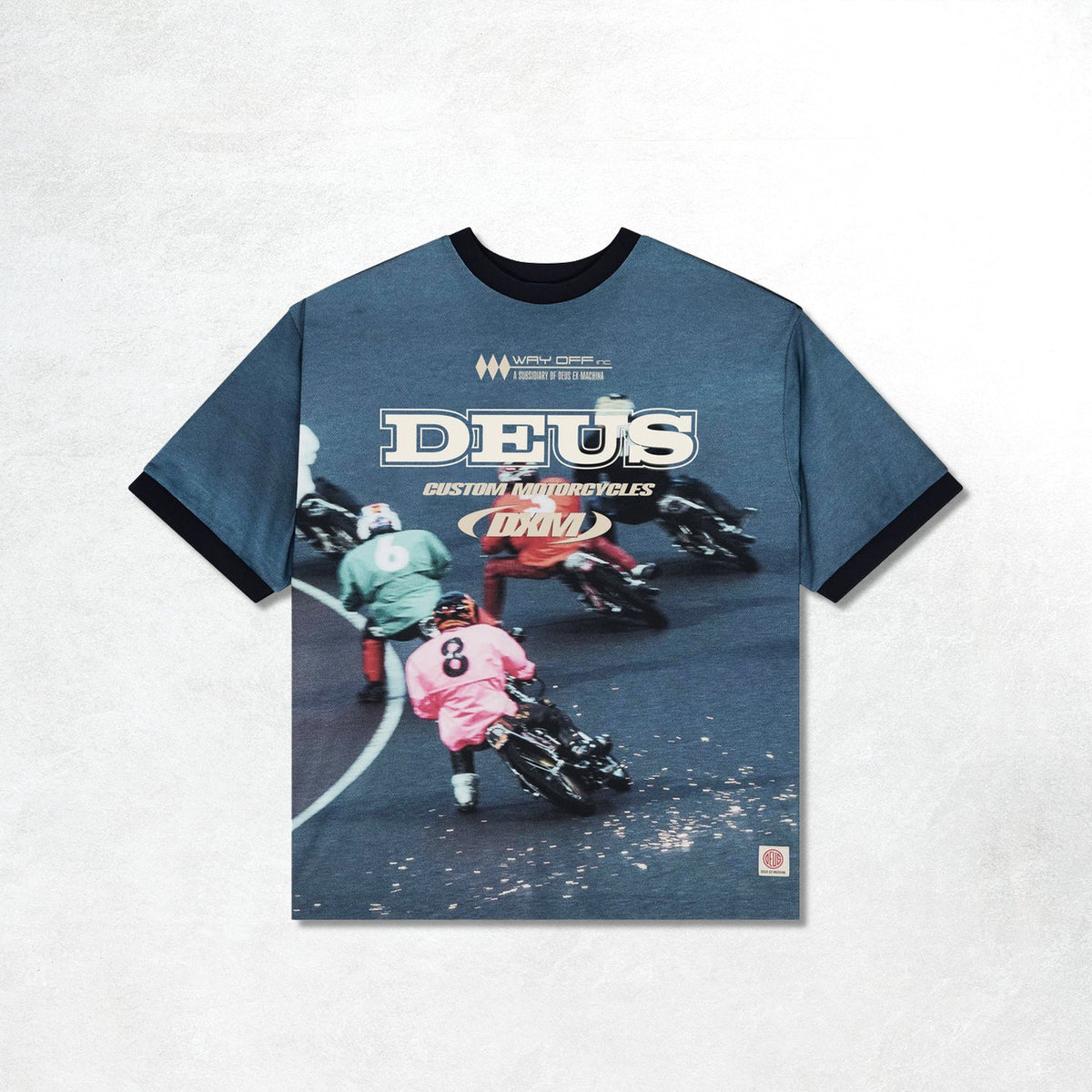 Deus Enduro Photo Ss Jersey: Blue