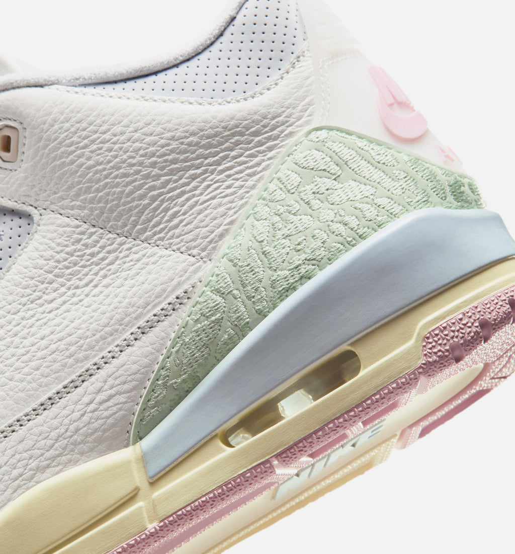 Air Jordan 3 Retro Sail & Jade Aura Men's Lifestyle Shoe