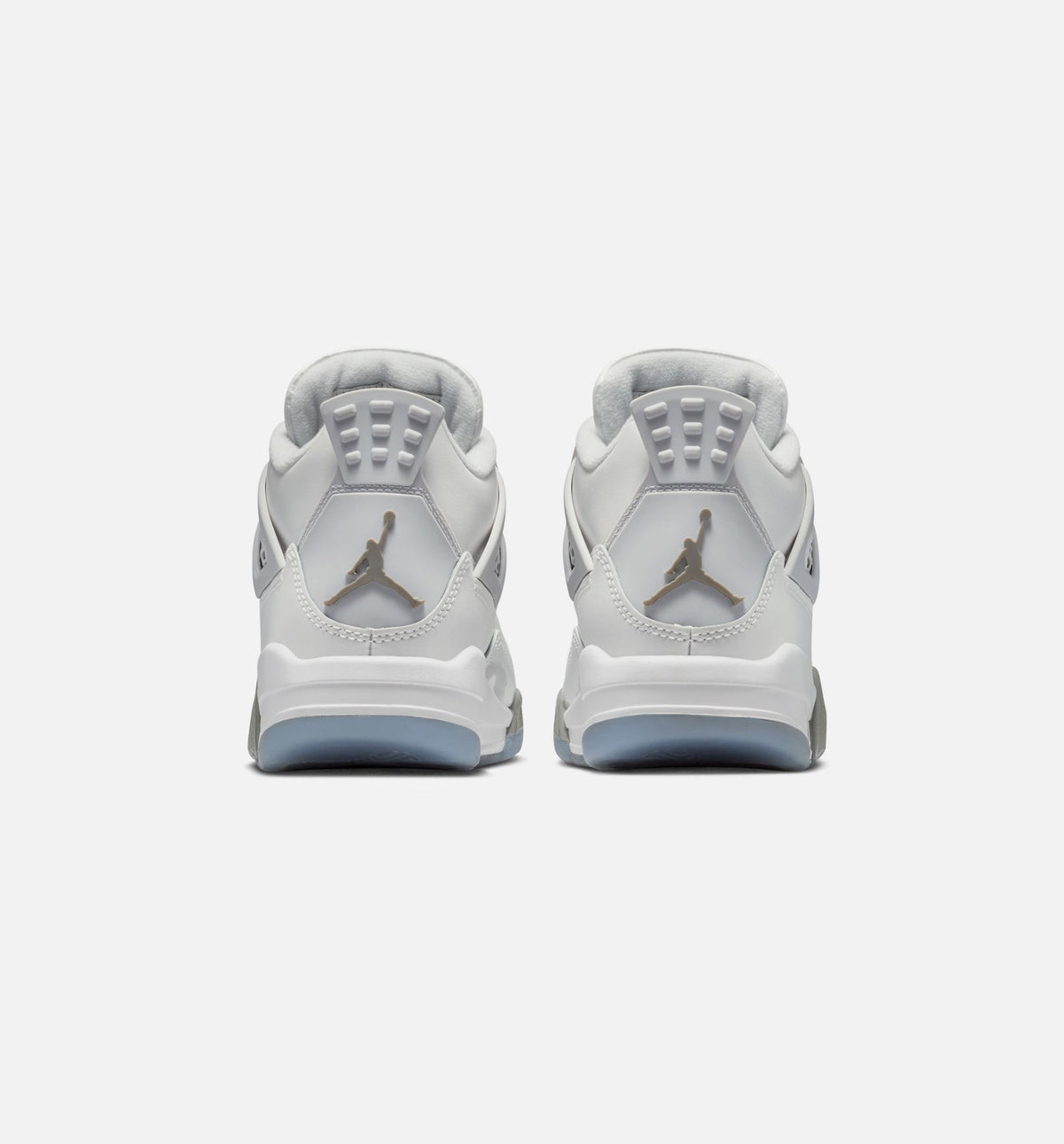 Air Jordan 4 Retro Blue Chill Grade School Lifestyle Shoes - Photon Dust/Blue Chill/Flat Pewter/White/Blue Tint